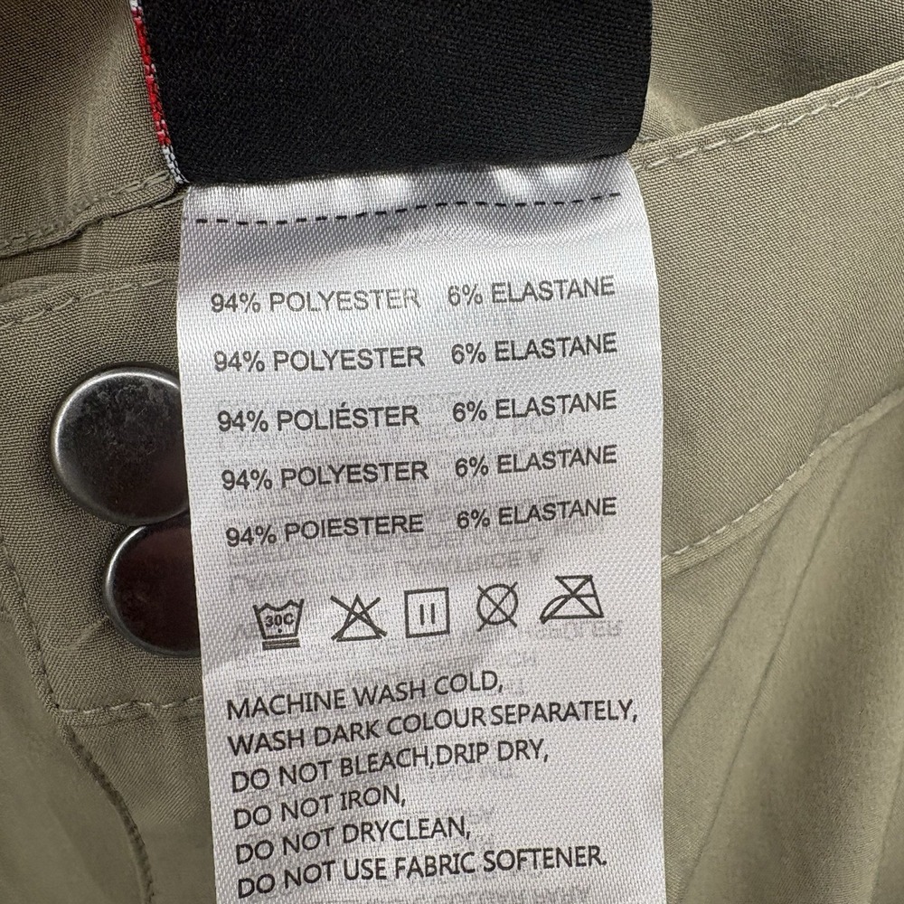 Pudolla Joggers Lightweight Hiking Cargo Pants Waterproof‎ Zip Pocket Womans 2X - Picture 5 of 6